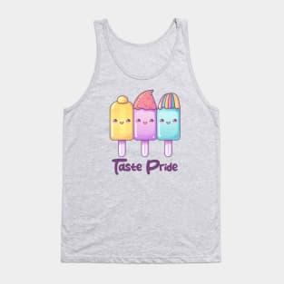 Kawaii Adorable Taste Pride Popsicles Tank Top